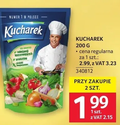 Kucharek 200g promocja w Selgros
