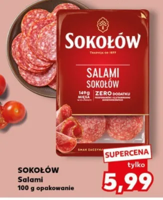 Salami milano promocja w Kaufland