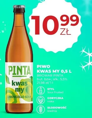 Piwo promocja w Duży Ben