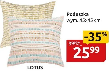Poduszka wym. 45x45cm promocja w Black Red White