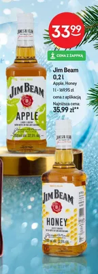 Jim Beam Honey 0,2l promocja w Żabka