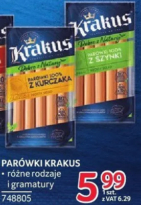 Parówki Krakus promocja w Selgros