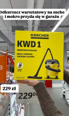 Odkurzacz warsztatowy KWD 1 promocja w Action