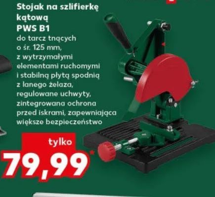 Stojak na szlifierkę kątową PWS B1 promocja w Kaufland