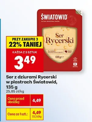 Ser promocja w Biedronka