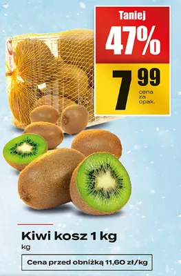 Kiwi koszyk promocja w Supeco