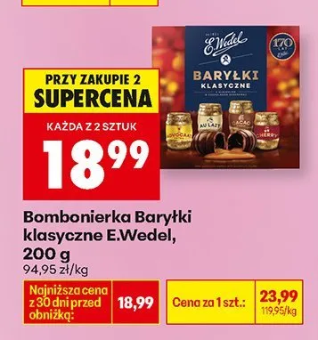 Bombonierka promocja w Biedronka