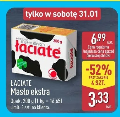 Masło promocja w Aldi