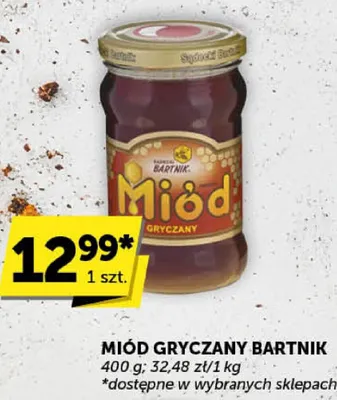 Miód gryczany Bartnik promocja w Groszek