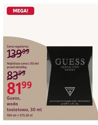 Woda toaletowa 30 ml promocja w Rossmann