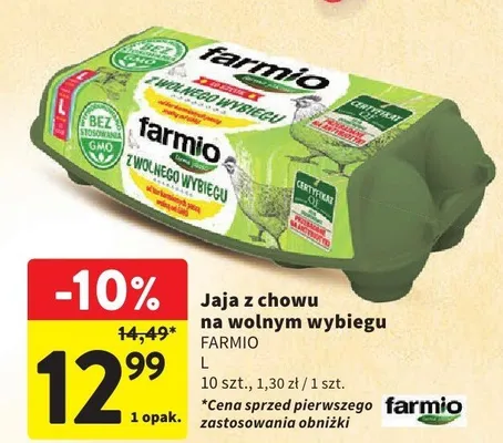 Jaja promocja w Intermarche