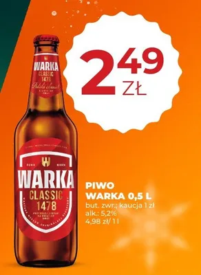 Piwo promocja w Duży Ben