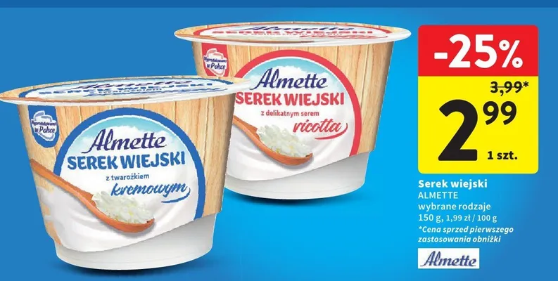 Ser promocja w Intermarche