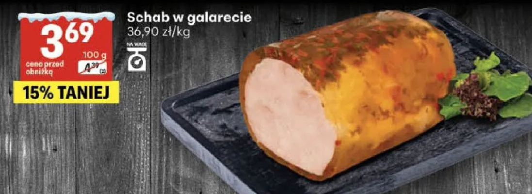 Schab w galarecie Laskopol promocja w Delikatesy Centrum