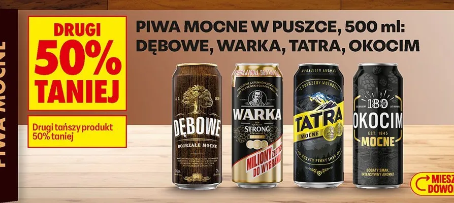 Piwo promocja w Biedronka