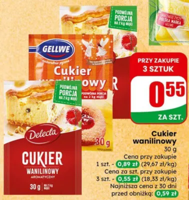 Cukier promocja w Dino