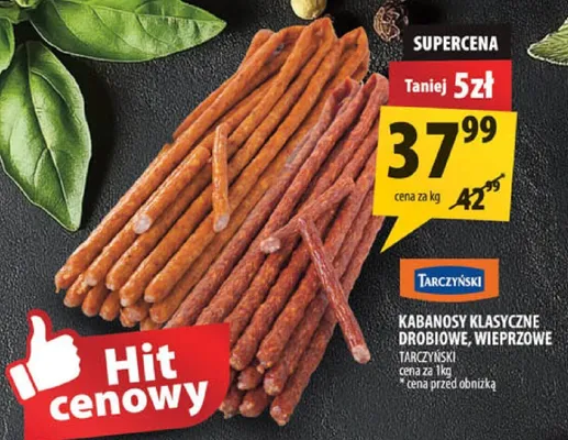 Kabanosy klasyczne promocja w Arhelan