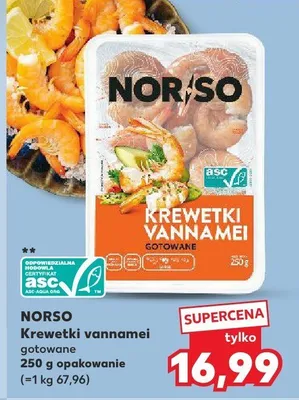 Krewetki promocja w Kaufland