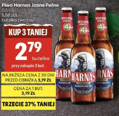 Piwo promocja w Delikatesy Centrum