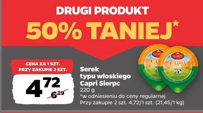 Serek typu greckiego  promocja w Netto