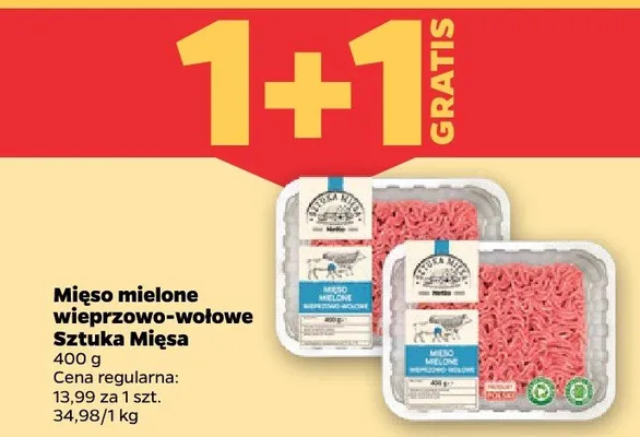 Mięso mielone wieprzowo-wołowe promocja w Netto
