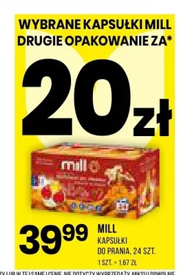 Kapsułki do prania promocja w Drogerie Natura