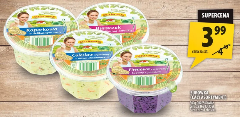 Surówka cały asortyment Arhelan promocja w Arhelan