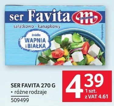 Ser promocja w Selgros