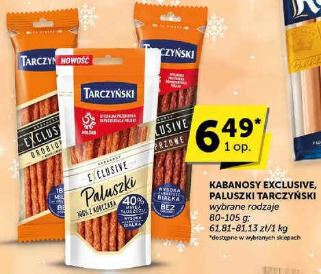 Kabanosy Tarczyński promocja w Groszek