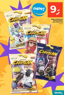 Chipsy ziemniaczane Ultrapop Chipsan różne rodzaje, Caramel promocja w Dealz
