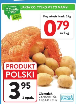 Ziemniak promocja w Intermarche