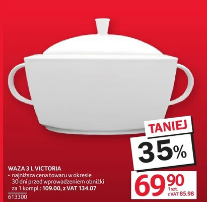 Waza 3 l Victoria Selgros promocja w Selgros