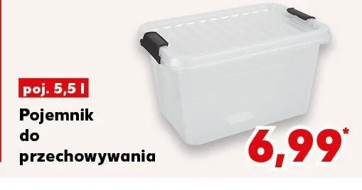 Pojemnik do przechowywania 5,5 l Kaufland promocja w Kaufland