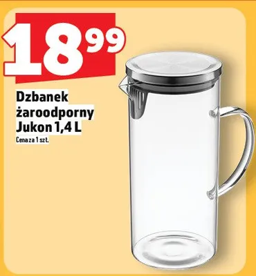 Dzbanek żaroodporny Jukon 1,4 L promocja w TOPAZ