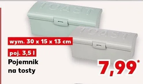 Pojemnik na tosty 30x15x13 cm Kaufland promocja w Kaufland