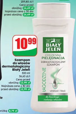Szampon do włosów dermatologiczny  promocja w Dino