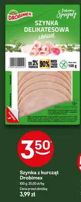 Szynka z kurczak Drobimex promocja w Żabka