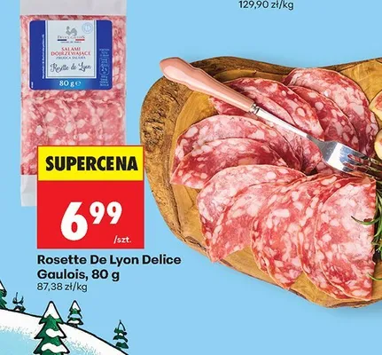 Wędlina Rosette De Lyon  promocja w Biedronka