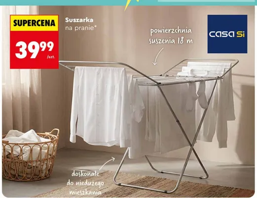 Suszarka na pranie promocja w Biedronka