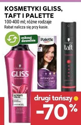 Kosmetyki Gliss, Taft i Palette promocja w Stokrotka