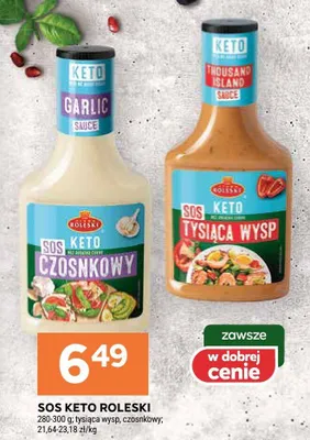 Sos Keto Roleski różne rodzaje promocja w Stokrotka