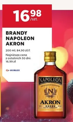 Brandy Napoleon Akron promocja w Stokrotka