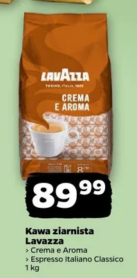Kawa ziarnista Crema e Aroma promocja w Netto