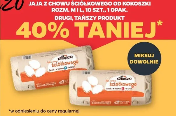 Jaja promocja w Netto