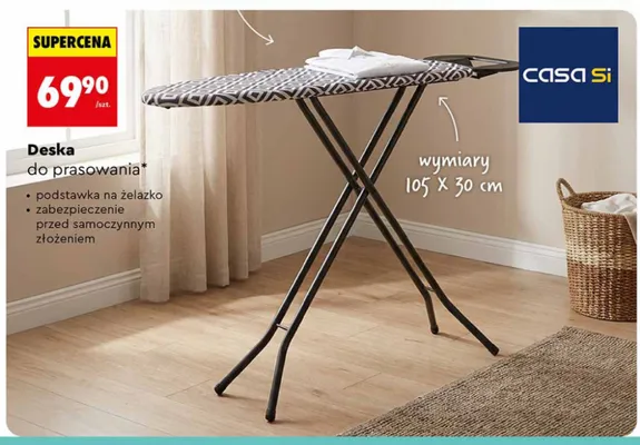 Deska do prasowania promocja w Biedronka