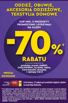 Od środy, strona 9 promocja w Biedronka