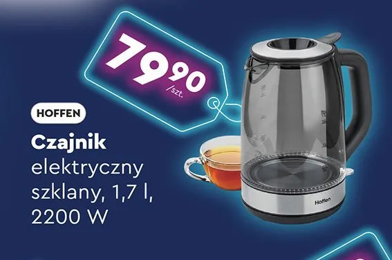Czajnik elektryczny promocja w Biedronka