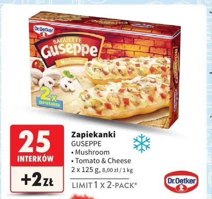 Zapiekanka ser & pomidor Dr. Oetker promocja w Intermarche