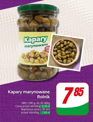 Kapary marynowane promocja w Dino