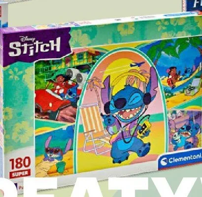 Puzzle Stitch 180 elem. promocja w Netto